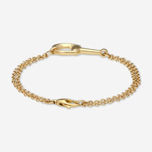 Load image into Gallery viewer, Gucci Horsebit 18K Yellow Gold Medium Bracelet YBA795812001 MSRP $3,300
