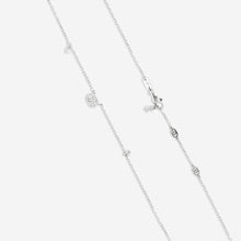 Load image into Gallery viewer, GUCCI GG Running 18kt White Gold and Diamond Necklace YBB479231001 MSRP $2,240
