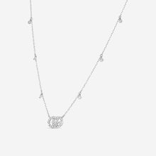 Load image into Gallery viewer, Gucci GG Running 18K White Gold and Diamond Necklace YBB481624002 MSRP $3,520
