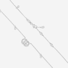 Load image into Gallery viewer, Gucci GG Running 18K White Gold and Diamond Necklace YBB481624002 MSRP $3,520
