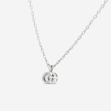 Load image into Gallery viewer, GUCCI GG Running 18kt White Gold Necklace YBB481638002 MSRP $1,460
