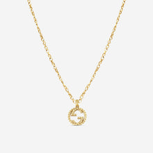 Load image into Gallery viewer, GUCCI Interlocking G 18kt Aged Yellow Gold Necklace YBB579858001 MSRP $3,470
