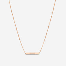 Load image into Gallery viewer, GUCCI Link to Love 18kt Pink Gold Necklace YBB662108002 MSRP $1,570.00
