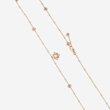 Load image into Gallery viewer, GUCCI Flora 18kt Pink Gold and Diamond Necklace YBB702393001 MSRP $3430

