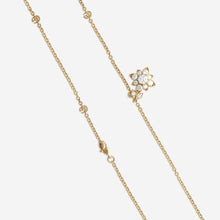 Load image into Gallery viewer, Gucci Flora 18K Yellow Gold and Diamond Necklace MSRP $11,220 YBB70364900200U
