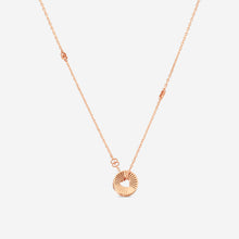 Load image into Gallery viewer, Gucci 18K Rose Gold Round Pendant Heart Cut Out Necklace YBB729373001 MSRP $2,700

