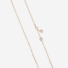 Load image into Gallery viewer, Gucci 18K Rose Gold Green Agate and Diamond Necklace YBB789340002 MSRP $2,700
