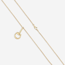 Load image into Gallery viewer, Gucci Horsebit 18K Yellow Gold Necklace YBB795818001 MSRP $3,650
