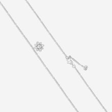 Load image into Gallery viewer, Gucci 18K White Gold and Diamonds Flower Necklace YBB796207001 MSRP $3,070
