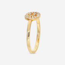 Load image into Gallery viewer, Gucci 18K Yellow Gold &amp; Diamond Ring YBC729412002 MSRP $1,800
