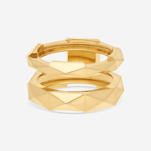 Load image into Gallery viewer, Gucci Link to Love 18K Yellow Gold Ring YBC745657001 MSRP $3,980
