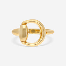 Load image into Gallery viewer, Gucci Horsebit 18K Yellow Gold Ring YBC795651001 MSRP $2,400
