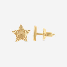 Load image into Gallery viewer, Gucci Icon 18K Yellow Gold Stud Earrings YBD662068001 MSRP $1000
