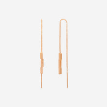 Load image into Gallery viewer, Gucci Link to Love 18K Rose Gold Drop Earrings MSRP $1,450 YBD66211500200U
