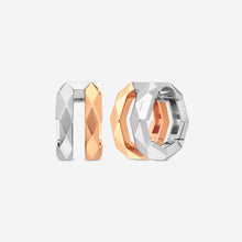 Load image into Gallery viewer, Gucci Link to Love 18K Rose and White Gold Earrings YBD745668001 MSRP $4,800

