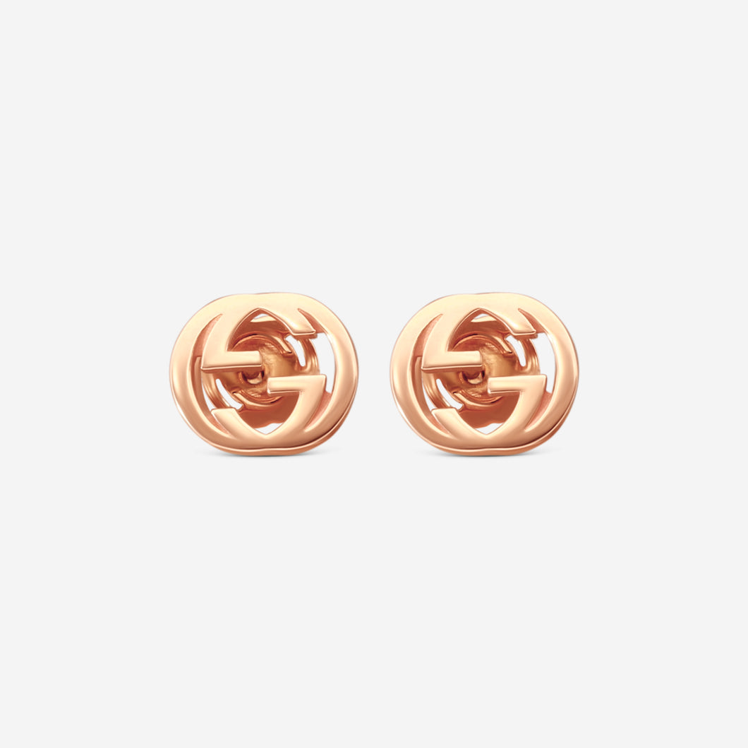 Gucci 18K Rose Gold Earrings YBD748543001 MSRP $1,320