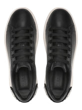 Load image into Gallery viewer, Bally Malya 6236583 Women&#39;s Black Calf Plain Sneakers Size 7.5 MSRP $586
