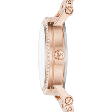 Load image into Gallery viewer, Michael Kors Norie MK3892 Women&#39;s Rose-Gold Quartz 28mm Watch MSRP $299
