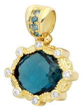 Load image into Gallery viewer, Konstantino 18K Gold with Diamonds Pendant with Chain MEMK04000-18KT-318 MSRP $1899
