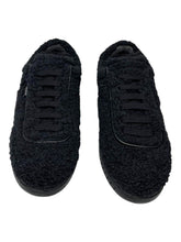 Load image into Gallery viewer, Bally Parrel 6305710 Men&#39;s Black Fur Player Sneakers MSRP $650
