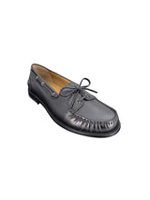 Load image into Gallery viewer, Bally Rimion 6305317 Men's Black Leather Boat Loafers MSRP $825
