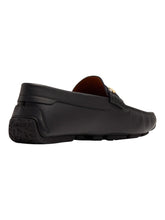 Load image into Gallery viewer, Bally Perley 6305700 Men's Black Leather Driving Shoes MSRP $690
