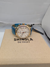 Load image into Gallery viewer, Shinola Men's The Traveler S0120286631 2 Eye Chronograph 42 mm Watch MSRP $1100
