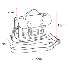 Load image into Gallery viewer, Cambridge Satchel MINNA2157MPG The Mini Leather CrossBody Bag MSRP $265
