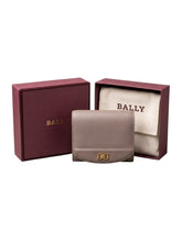 Load image into Gallery viewer, Bally 6300568 Blessy Wallet in Taupe Calf Leather MSRP $540
