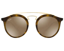 Load image into Gallery viewer, Ray-Ban RB4256 6092/5A Gatsby I Tortoise Gold Mirror Sunglasses 46-20
