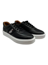 Load image into Gallery viewer, Bally Cordy 6240620 Men&#39;s Black &amp; White Leather Sneakers Size 9.5 MSRP $660
