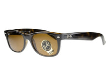 Load image into Gallery viewer, Ray-Ban RB2132 710 New Wayfarer Polished Havana B-15 Brown Sunglasses 55-18
