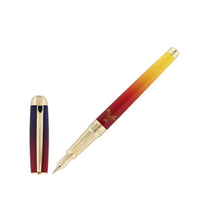 Load image into Gallery viewer, S T Dupont 410135L Montecristo L&#39; Aurore Violet Fountain Pen MSRP $1800
