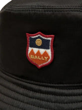 Load image into Gallery viewer, Bally 6306674 Black Logo Appliqué Bucket Hat MSRP $396
