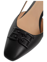 Load image into Gallery viewer, Bally Eva 6302867 Women&#39;s Black High Heel Slingback Leather Pumps MSRP $965
