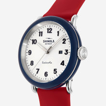 Load image into Gallery viewer, NEW SHINOLA Detrola Unisex The Ace S0120161967 White Dial Watch MSRP $395
