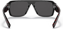Load image into Gallery viewer, NEW PRADA Unisex PR 22YS 1AB5S0 Black Frame Dark Grey Lens Sunglasses MSRP $475
