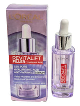 Load image into Gallery viewer, L'Oreal Revitalift Filler 1.5% Pure Hyaluronic Acid Face Serum 1 oz / 30ml
