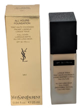 Load image into Gallery viewer, Yves Saint Laurent All Hours Foundation MN1 All Day Long Wear 0.84 oz/25ml
