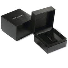 Load image into Gallery viewer, NEW MOVADO Women&#39;s 0604759 Amorosa Black Dial Silver Bracelet Watch MSRP $595
