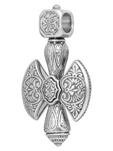 Load image into Gallery viewer, Konstantino Sterling Silver Cross Pendant with Chain MEMK5118-131 MSRP $600
