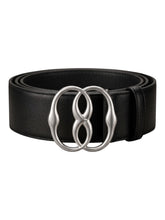 Load image into Gallery viewer, Bally 6305445 Emblem Midnigth/Black Reversible Leather Belt EU95/US38 MSRP $530
