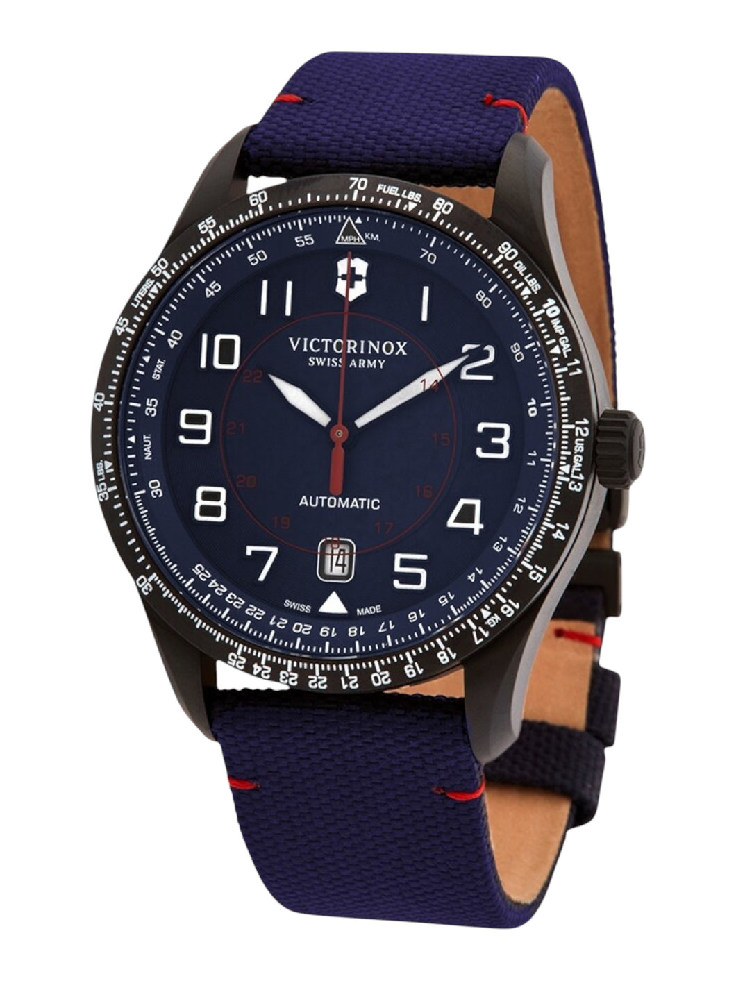 Victorinox Swiss Army 241820 Airboss Automatic 42 mm Men's Watch MSRP $1150