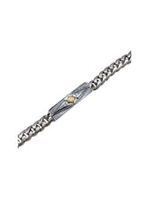 Load image into Gallery viewer, Konstantino Men&#39;s Sterling Silver and 18k Gold Bracelet BKJ560-130 MSRP $1440
