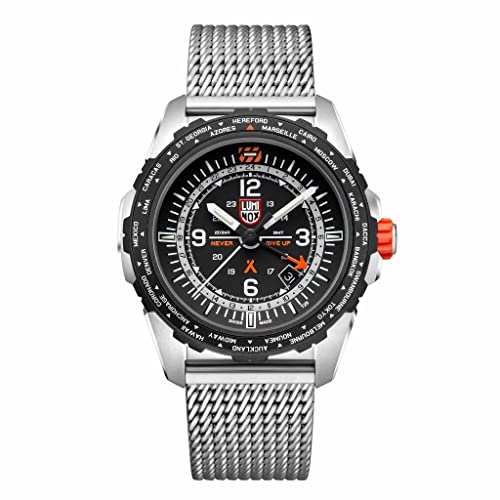 LUMINOX Bear Grylls Survival Men's XB.3762 Pilot Watch In Silver/Black 45mm