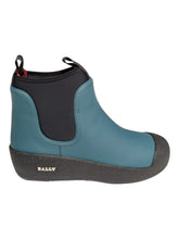 Load image into Gallery viewer, Bally Gadey 6302152 Women&#39;s Octanium/Black Leather Ankle Boots Size 6.5 MSRP $680
