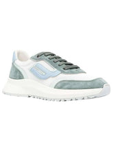 Load image into Gallery viewer, Bally Demmy 6303334 Men&#39;s Sage/Water/White Leather Sneakers MSRP $630
