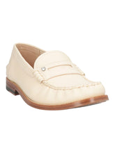 Load image into Gallery viewer, Bally Ron-FT 6303286 Men's Bone Grained Leather Penny Loafers MSRP $870
