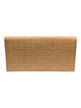 Load image into Gallery viewer, Salvatore Ferragamo Gancini 609135 Golden Folding Wallet MSRP $329
