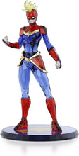 Load image into Gallery viewer, Swarovski Crystal Captain Marvel Figurine 5677461
